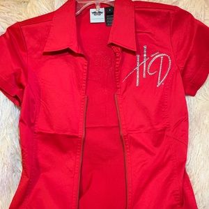 Harley Davidson blouse